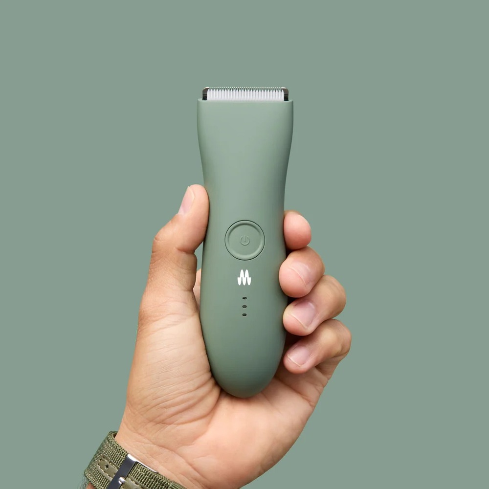 Meridian Trimmer Premium Pubic & Body Hair Trimmer for Men and Women - Sage
